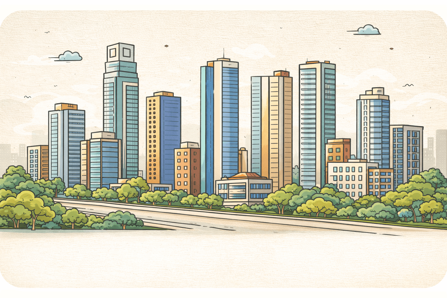 Central Gurgaon illustration