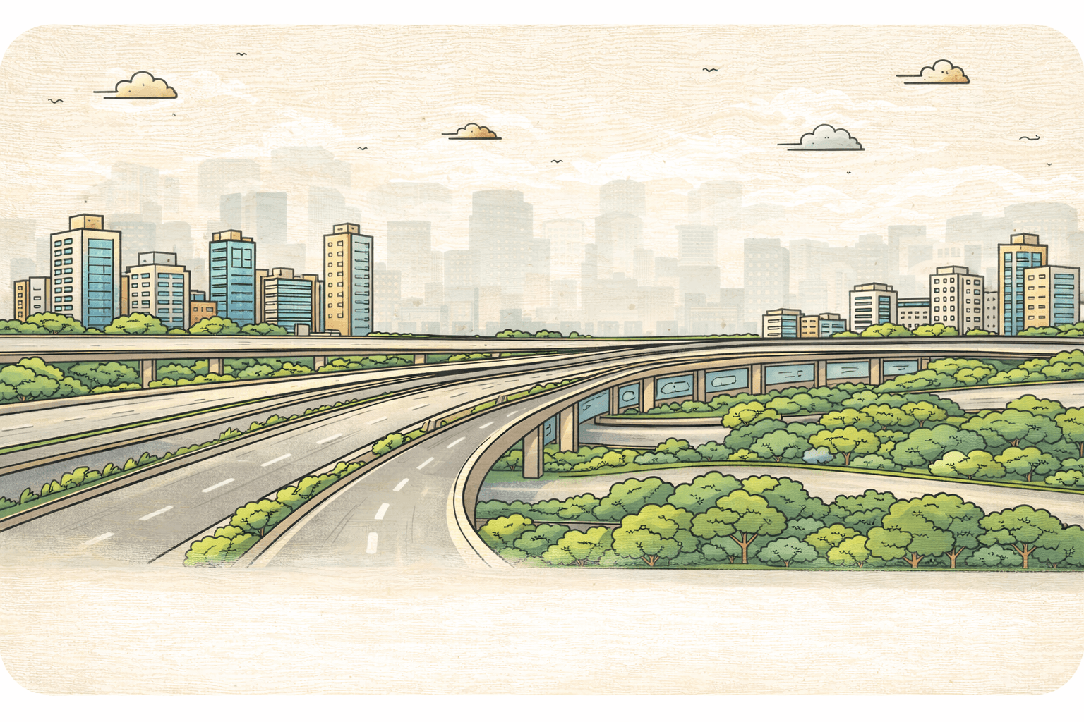 Dwarka Expressway illustration