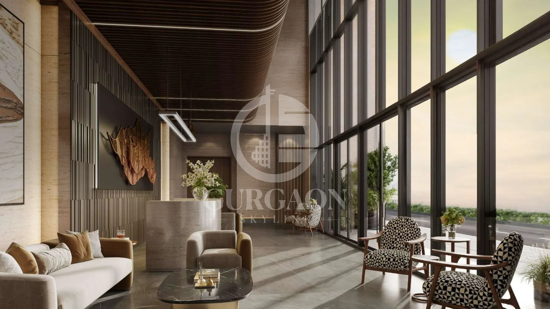 Double Height Entrance Lobby Double Height Entrance Lobby