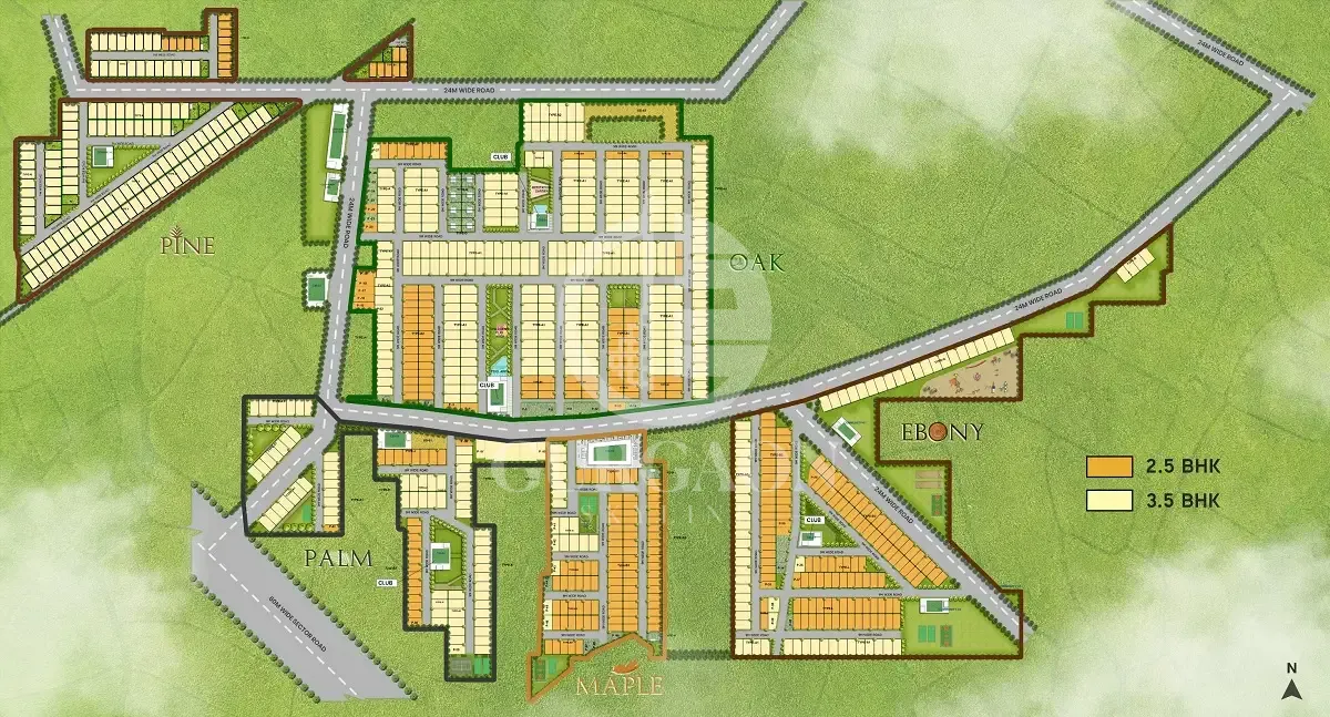 M3m Antalya Hills Master Plan