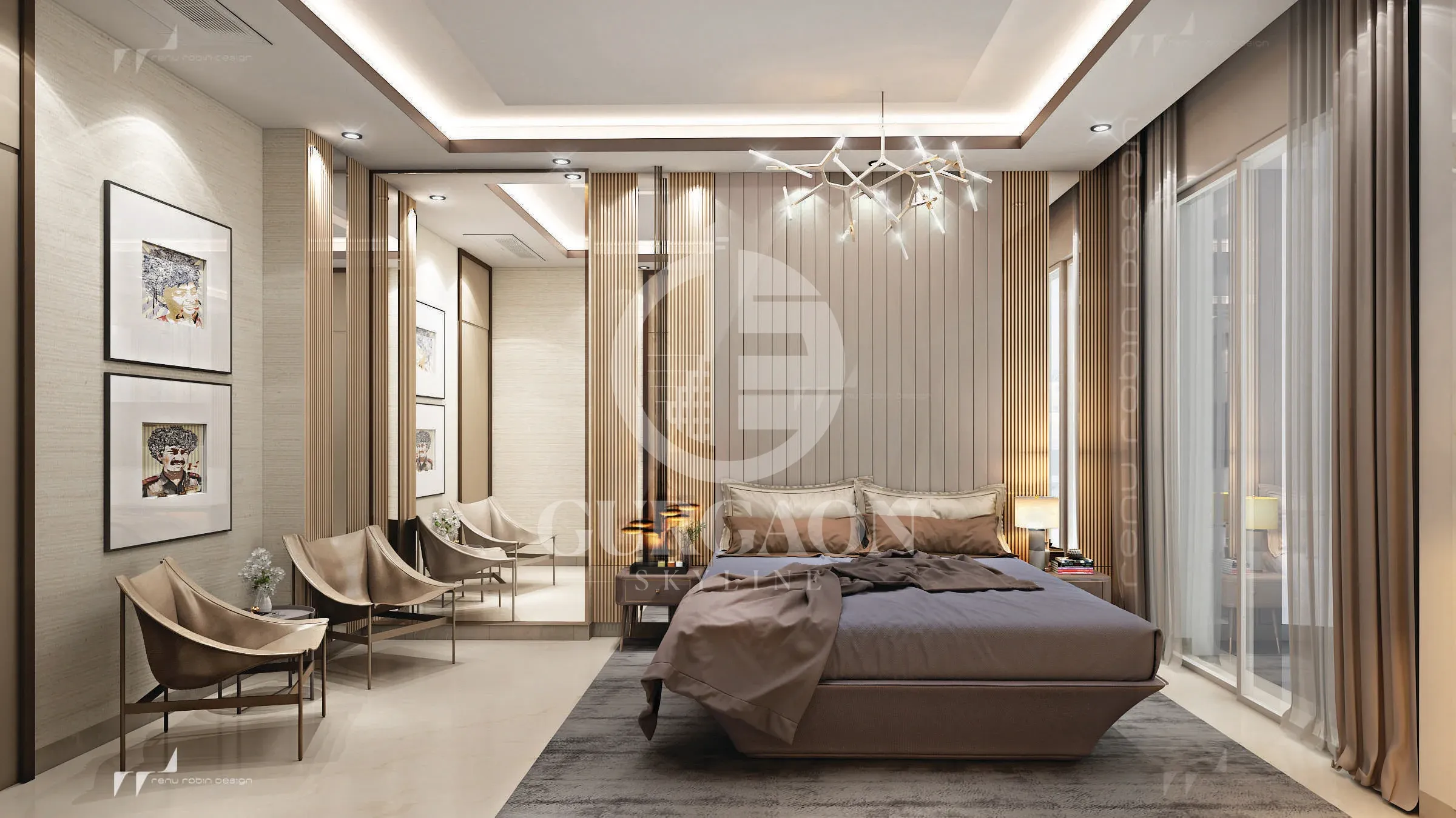 Saan Verdante Master Bedroom