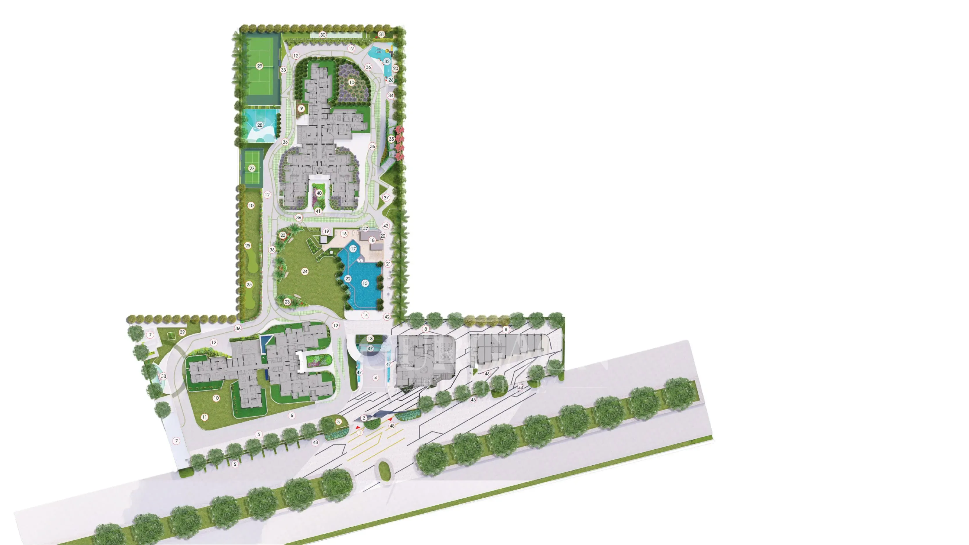 Saan Verdante Site Plan