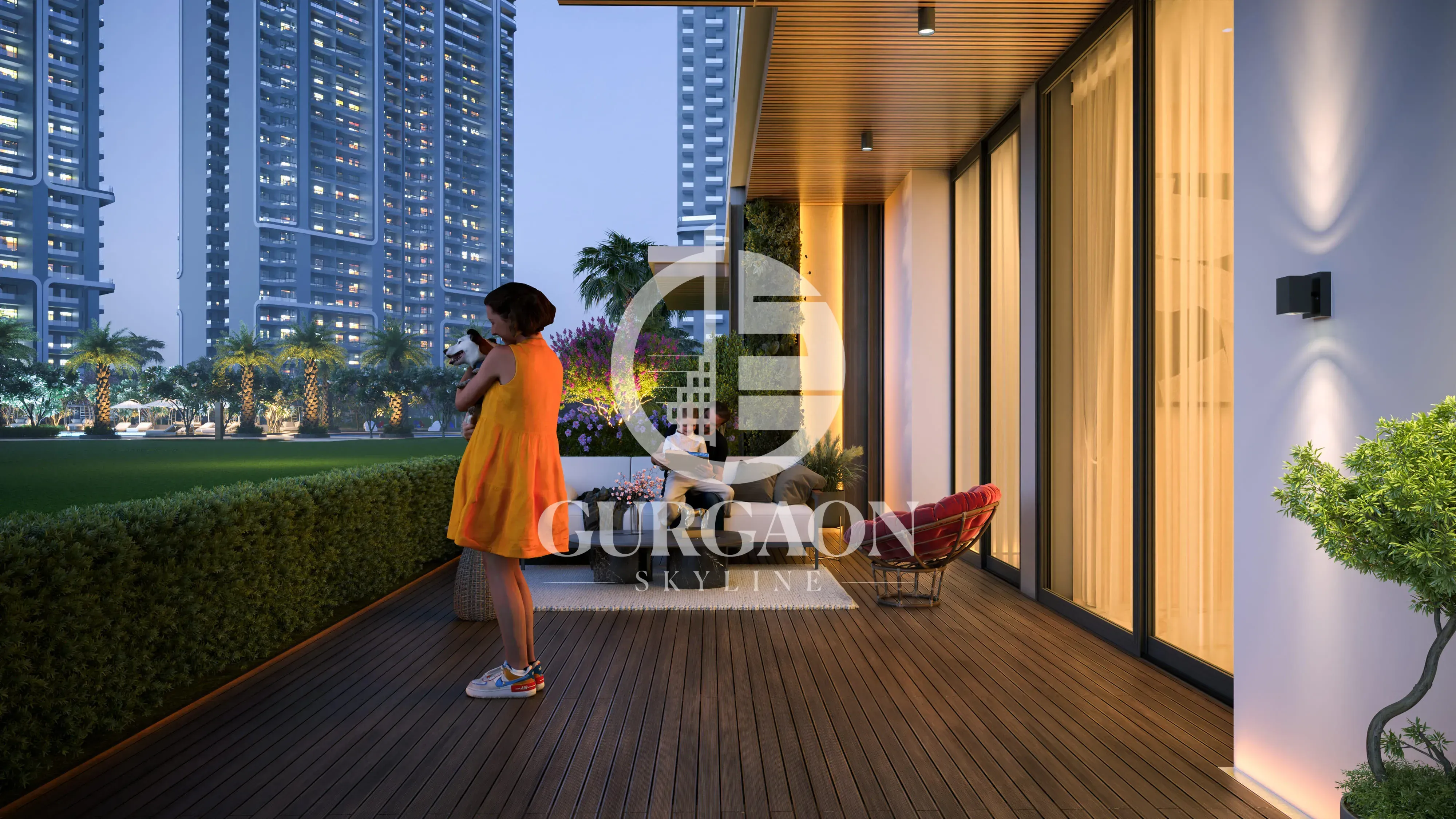 Smartworld One Dxp Balcony Views Smartworld One Dxp Balcony Views